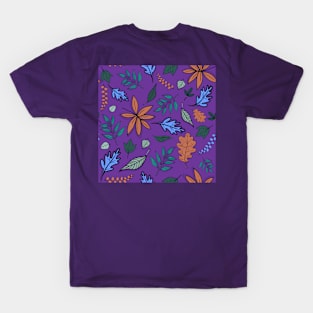 Leaves pattern T-Shirt